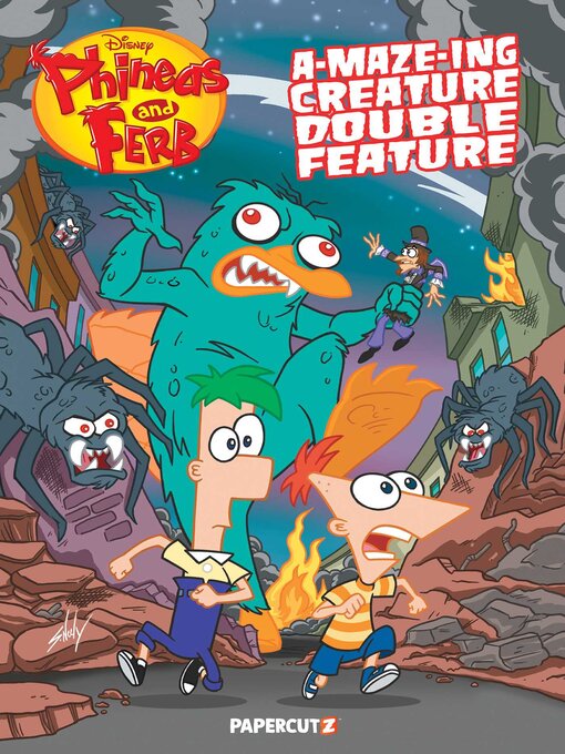 Title details for Phineas and Ferb's A-MAZE-ing Creature Double Feature by Scott Peterson - Wait list